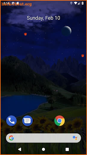 Mountain Live Wallpaper screenshot