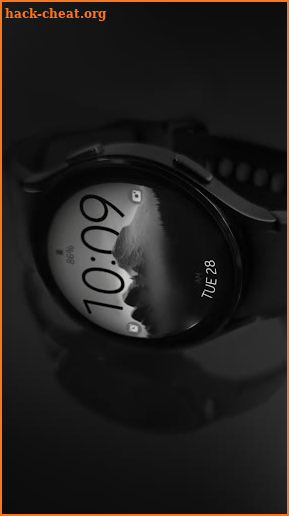 Mountain minimal watch face screenshot