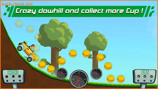 Mountain racing crazy - Downhill racing screenshot