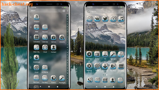 Mountain River Launcher Theme screenshot