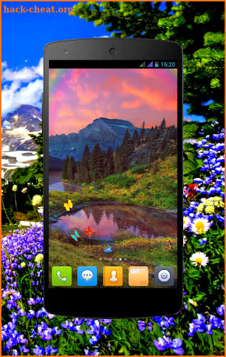 Mountain Spring Pro Live Wallpaper screenshot