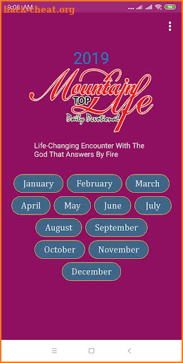 Mountain Top Life  2019 Daily Devotional screenshot