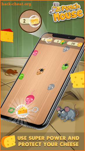 Mouse Smasher - Punch Mouse kids game screenshot