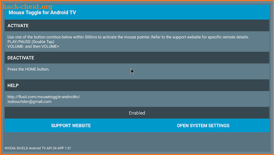 Mouse Toggle for Android TV screenshot