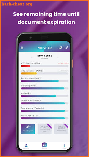 MOVCAR - Personal Vehicle Assist, Car Management screenshot