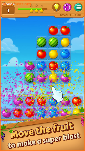 Move the Fruit: Brain Puzzle screenshot