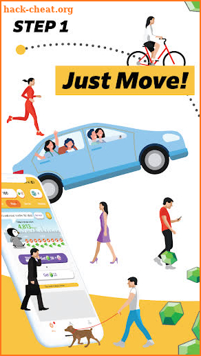 Move, Walk, Get Gifts-GeoSmile screenshot