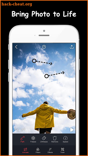 Movepic - Photo motion & Cinemagraph screenshot