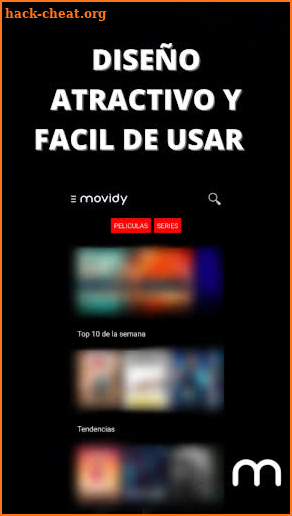 Movidy 2.0: Películas y Series screenshot