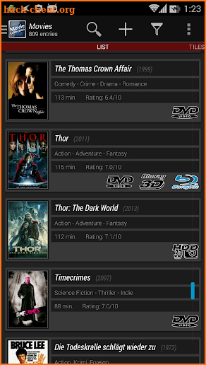 Movie Collection screenshot