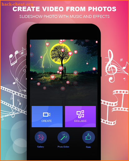 Movie Maker With Music : Photo Video Maker screenshot