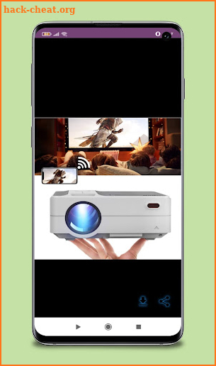 movie projector guide screenshot