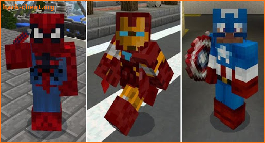 Movie Super Heroes Mod for MCPE screenshot