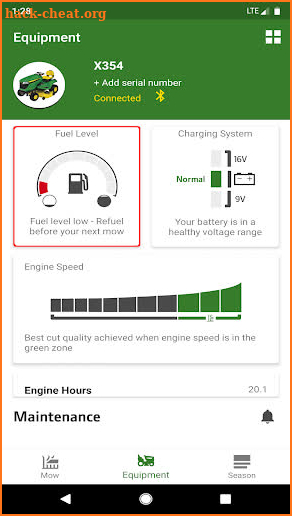 MowerPlus screenshot