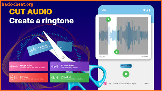 MP3 Cutter & Audio Trimmer screenshot