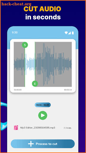 MP3 Cutter & Audio Trimmer screenshot