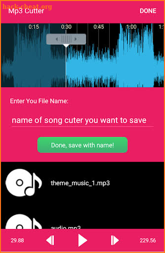 Mp3 Cutter - Sound Cutter - Ringtones Maker screenshot