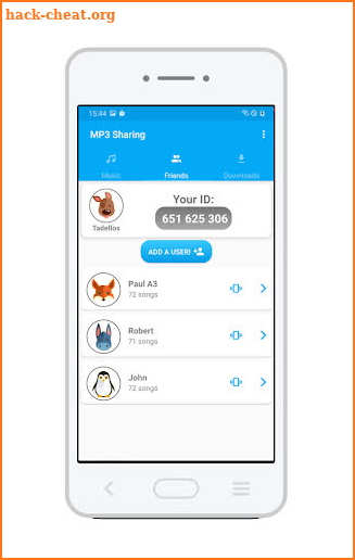 MP3 Download - Share Music with your Friends screenshot
