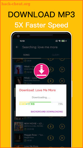 Mp3 Downloader Music Download screenshot