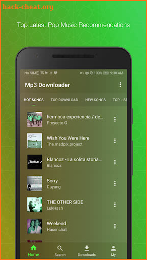 Mp3 free download - Free music screenshot