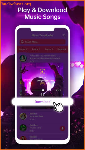 MP3 Music Download & Free Songs Downloader screenshot