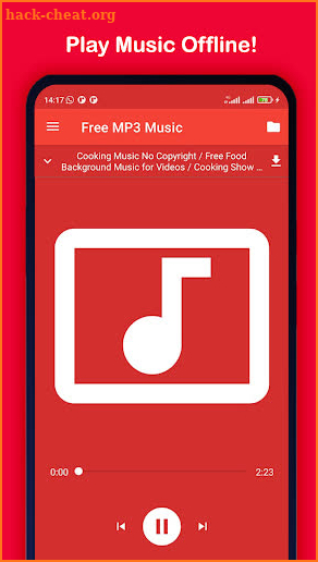 MP3 music downloader screenshot