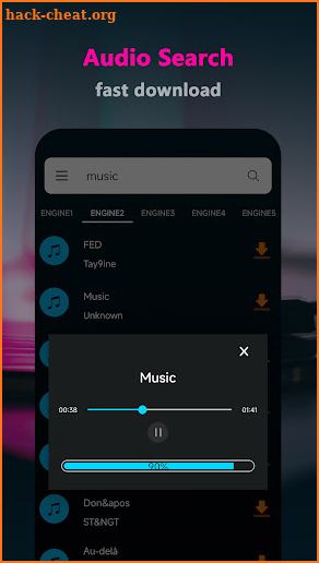 MP3 Music Downloader screenshot