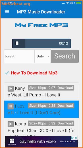 MP3 Music Downloader & Free MP3 screenshot