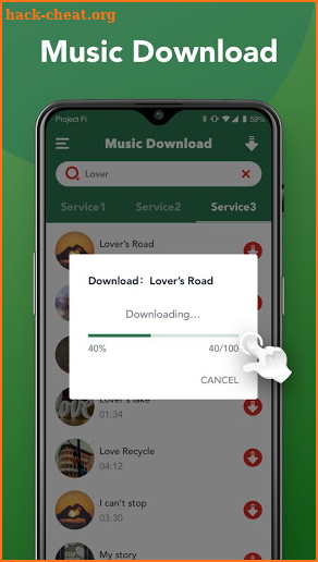 Mp3 music downloader & Free Music Downloader screenshot