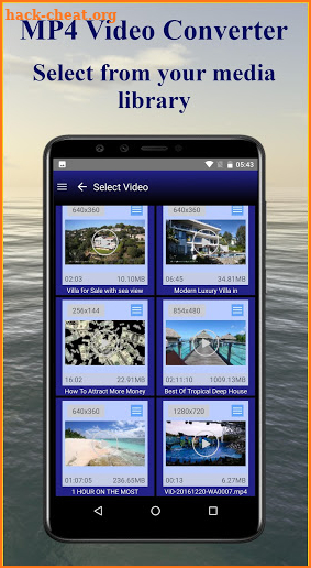 Mp4 Video Converter screenshot