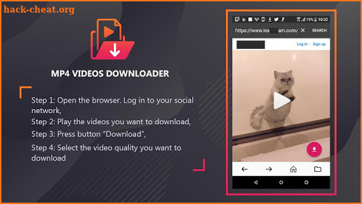 Mp4 video downloader - Download video mp4 format screenshot