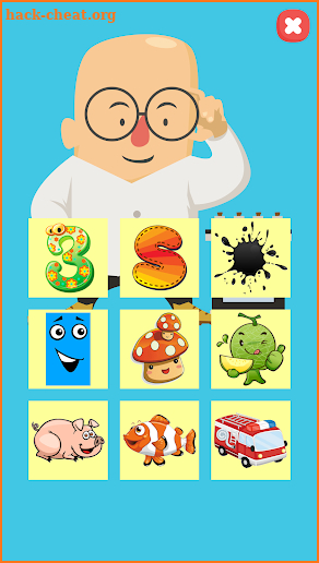 Mr Bald - Kids Basics in Education and Learning screenshot