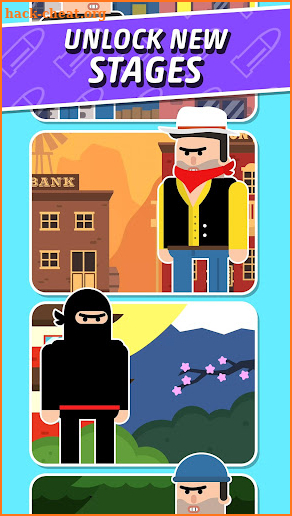 Mr Bullet - Spy Puzzles screenshot