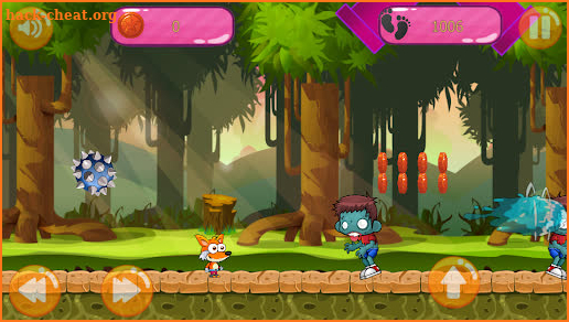 Mr. Fox vs Zombies screenshot