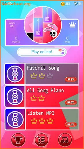 Mr Hopp's Playhouse Piano Game screenshot