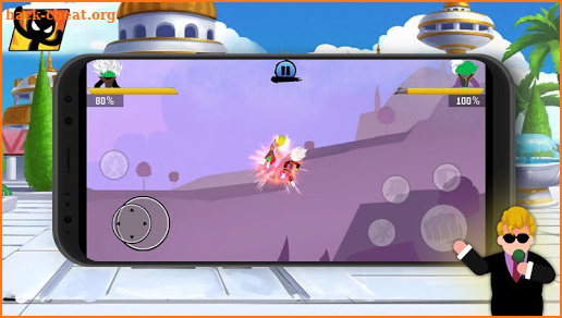 Mr Stick Shadow of Warriors Fight screenshot