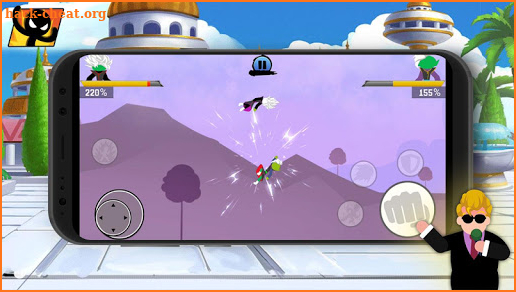 Mr Stick Shadow of Warriors Fight screenshot