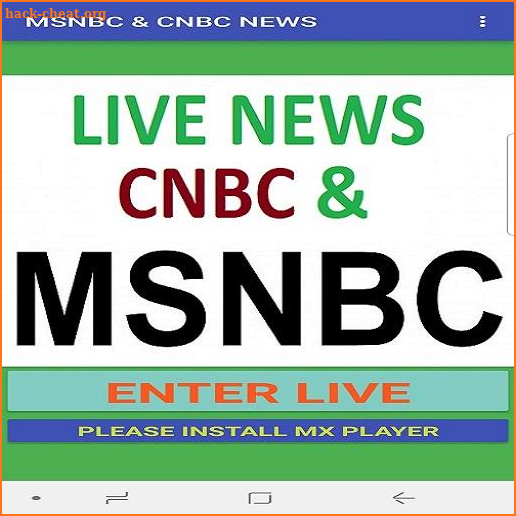 MSNBC & CNBC NEWS LIVE TV screenshot