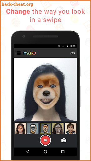 MSQRD screenshot