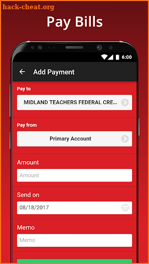 MTCU Mobile Banking screenshot