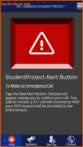 MTLSD StudentProtect screenshot