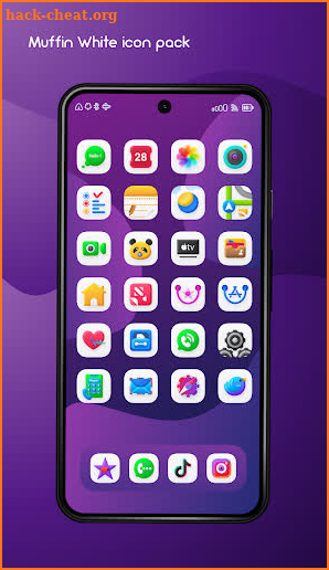 Muffin White Icon Pack screenshot