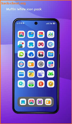 Muffin White Icon Pack screenshot