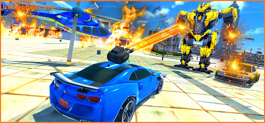 Multi Car Robot Transform Game Robot Car Games screenshot