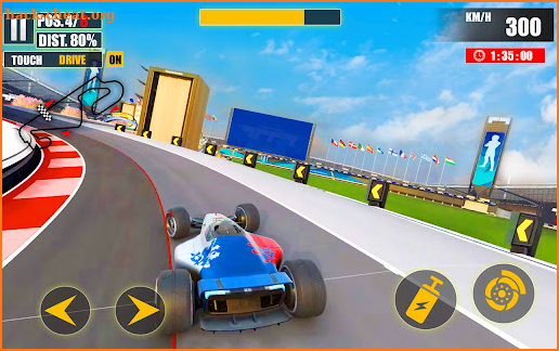 Multi Formula Stunt Game screenshot