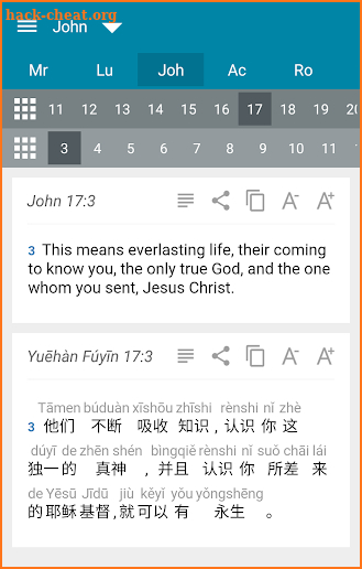 Multi NWT Bible screenshot