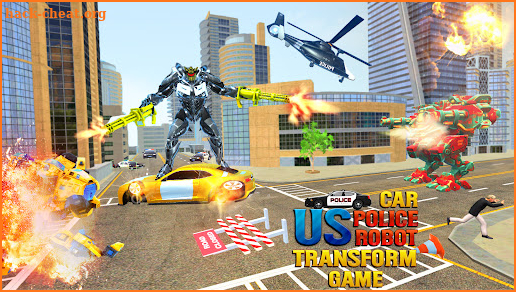 Multi Police Robot Transform screenshot