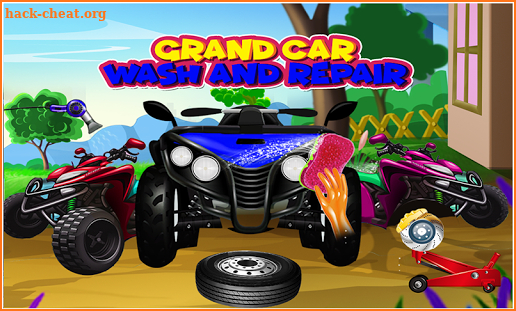 Multi Quad Bike Repair Mechanic Workshop Games screenshot