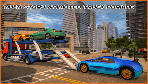 Multi Story Car Transport Truck screenshot