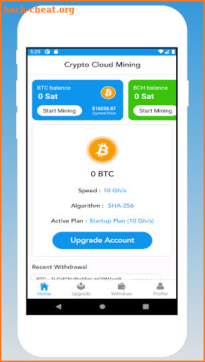 Multimine - BTC Cloud Mining screenshot